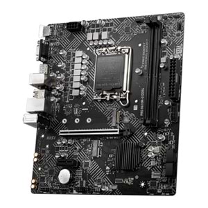 Msi PRO H610M-G DDR4 3200MHZ 1XVGA 1XHDMI 1XDP 1XM.2 USB 3.2 MatX 1700P Anakart