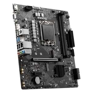 Msi PRO H610M-G DDR4 3200MHZ 1XVGA 1XHDMI 1XDP 1XM.2 USB 3.2 MatX 1700P Anakart