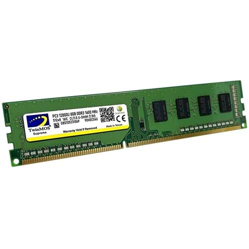 Twinmos 8 GB DDR3 1600 1.5 DT MDD38GB1600D RAM