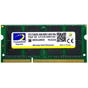 Twinmos 8 GB DDR3 1600 1.5 NB MDD38GB1600N RAM