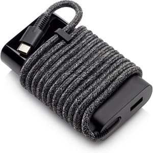HP 65 W USB-C İnce Seyahat Bilgisayar Güç Adaptör 3PN48AA