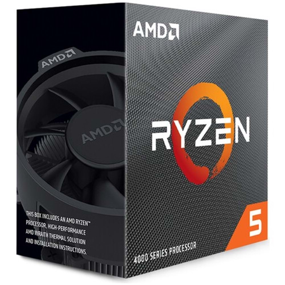 AMD RYZEN 5 4500-MPK 4.1GHZ 11MB 65W AM4 (Fanlı, Kutusuz)