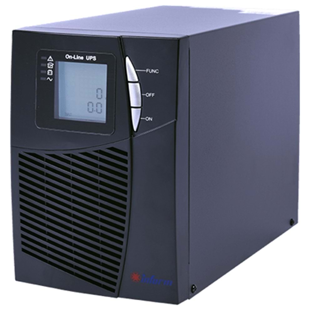 Inform Sinus Evo 1KVA (2X9AH) 7/20DK LCD Online UPS