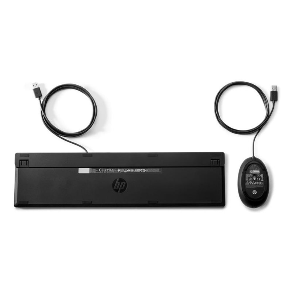 HP 320MK Kablolu Klavye Mouse Set İngilizce Siyah 9SR36AA