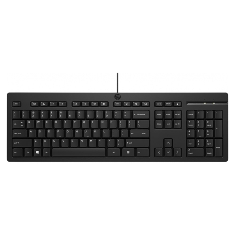 HP 225 Kablolu Klavye Mouse Set Siyah 286J4AA