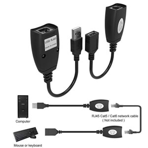 Sensei USB-RJ45 50 Metre USB UZATICI CAT6 USB Extender