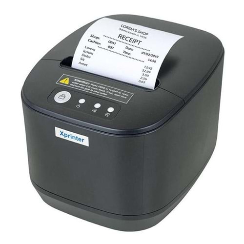 Xprinter XP-Q801 203DPI Direkt Termal USB+Ethernet Fiş Yazıcı
