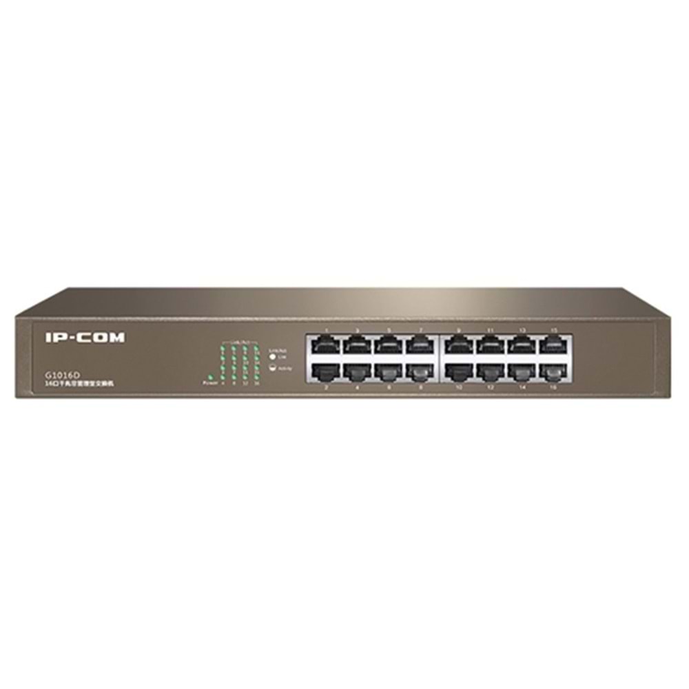 IP-COM G1016D 16 Port Gigabit Rackmount Switch