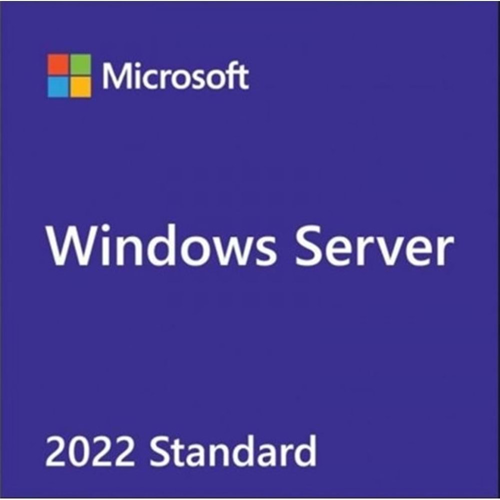 Dell Windows Server 2022 Standart W2K22STD-ROK 634-BYKR