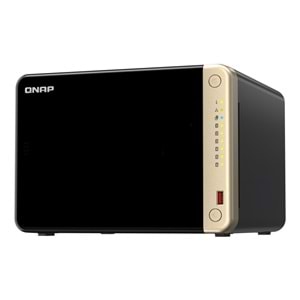 Qnap TS-664-4GB RAM 6 HSS Yuvalı Tower NAS