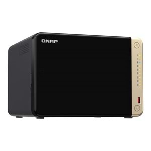 Qnap TS-664-4GB RAM 6 HSS Yuvalı Tower NAS