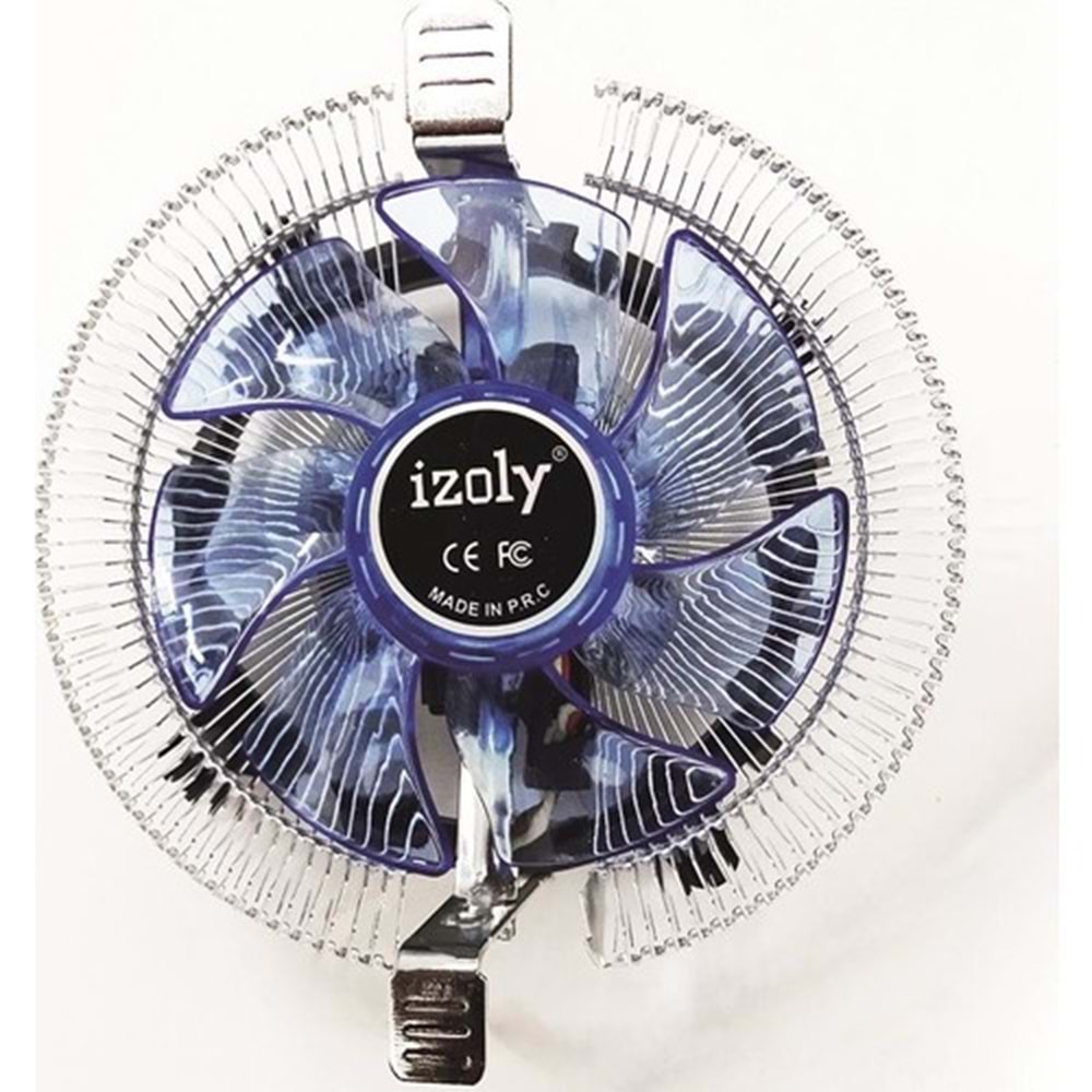 Izoly Cooler Universal LED CPU Fan 775/1200P