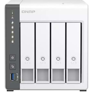Qnap TS-433-4GB RAM 4 HDD Yuvalı Tower NAS