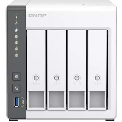 Qnap TS-433-4GB RAM 4 HDD Yuvalı Tower NAS