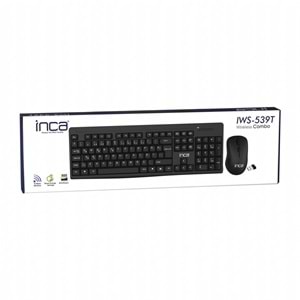 Inca IWS-539T Q Kablosuz SUPER COSY Klavye & Mouse Set