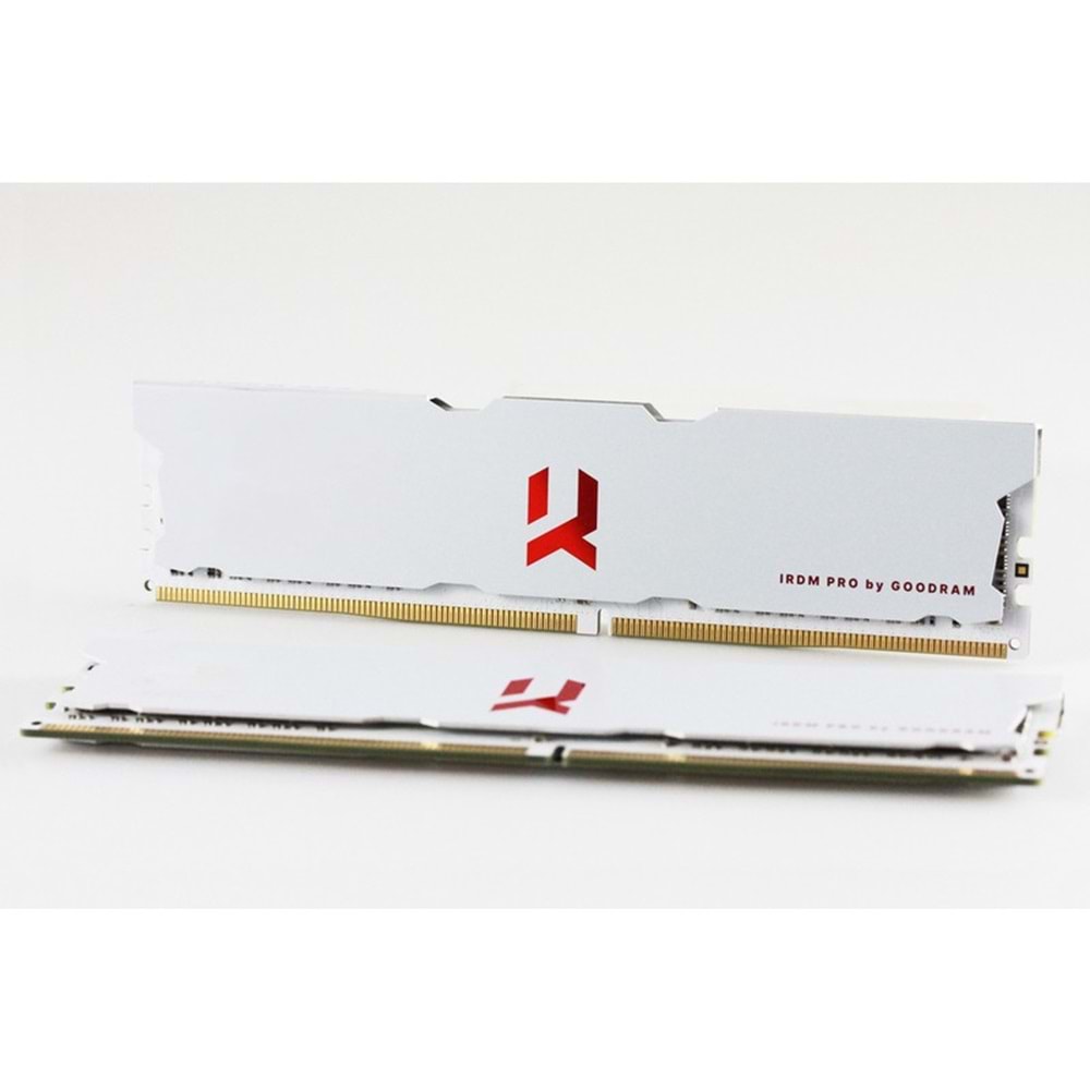 Goodram 16 GB (8X2) IRP-C3600L18S16GDC 3600MHZ CL11 DDR4 DUAL CHANNEL KIT PRO Beyaz