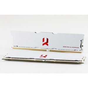 Goodram 16 GB (8X2) IRP-C3600L18S16GDC 3600MHZ CL11 DDR4 DUAL CHANNEL KIT PRO Beyaz