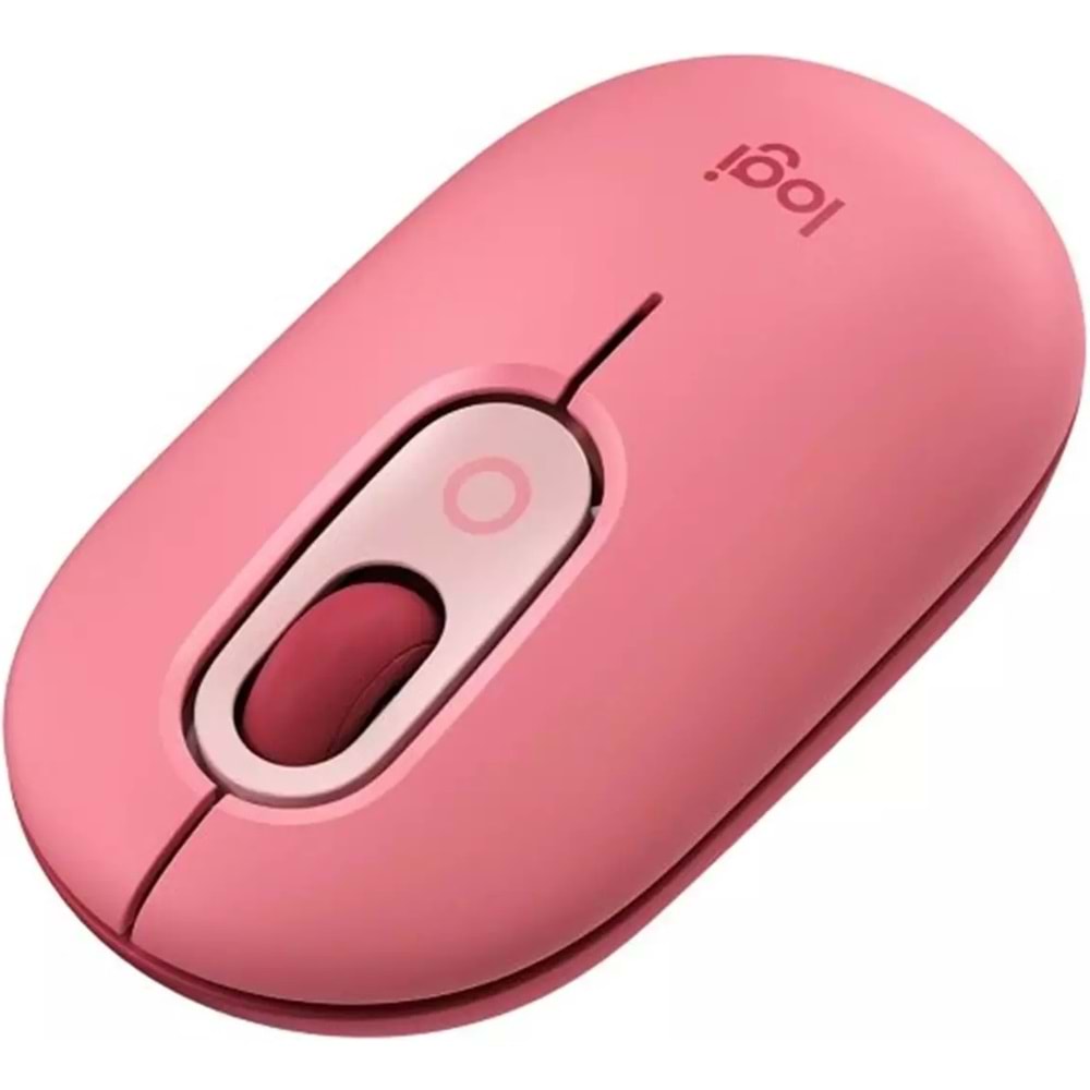 Logitech POP EMOJI Kablosuz Mouse PEMBE 910-006548