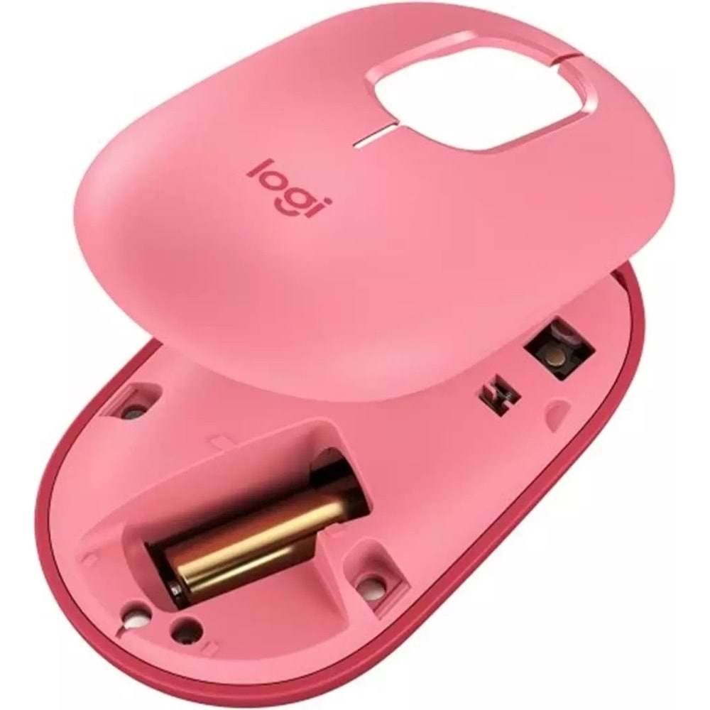 Logitech POP EMOJI Kablosuz Mouse PEMBE 910-006548