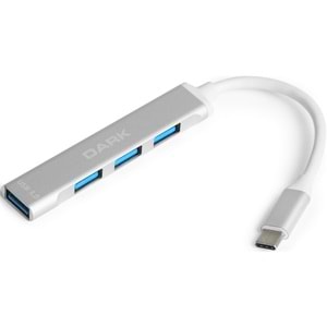 Dark DK-AC-USB310C Connect Master X4 USB-C to 3 Port USB2.0, 1 Port USB3.0 HUB