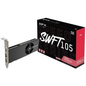 XFX RX-64XL4SFG2 RX 6400 4GB 64Bit GDDR6 DP/HDMI Speedster SWFT105 105 Ekran Kar