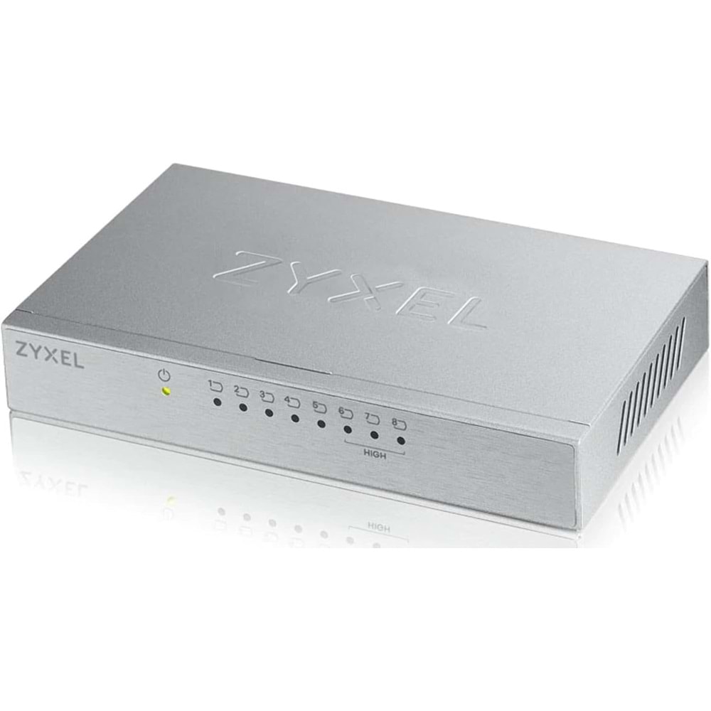 Zyxel ES-108A 8 Port 10/100 Yönetilemez Switch Metal Kasa