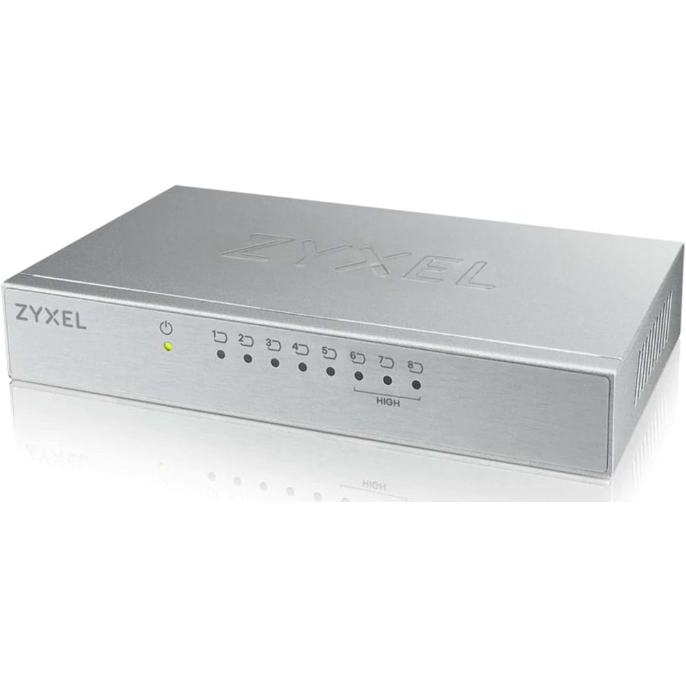 Zyxel ES-108A 8 Port 10/100 Yönetilemez Switch Metal Kasa