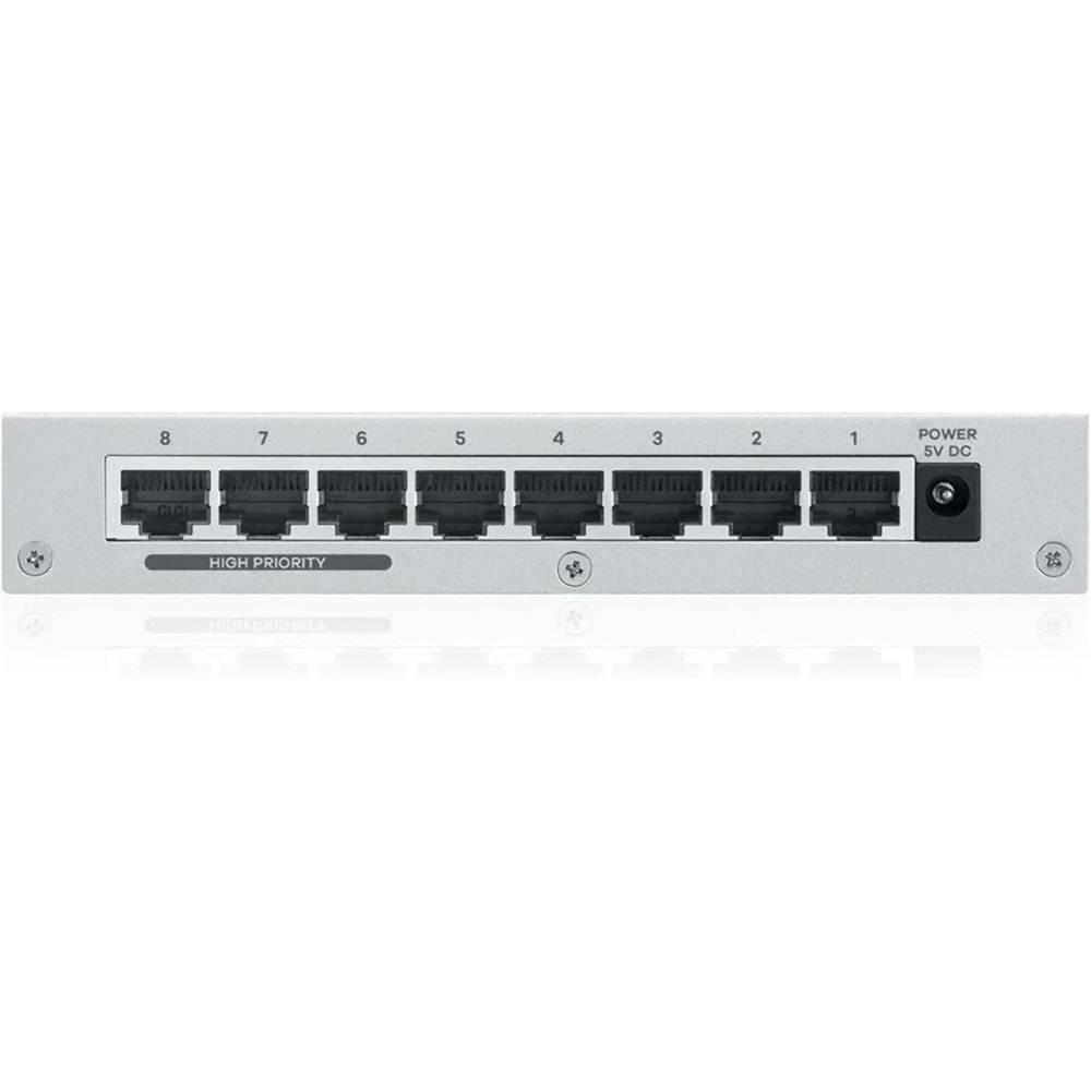 Zyxel ES-108A 8 Port 10/100 Yönetilemez Switch Metal Kasa