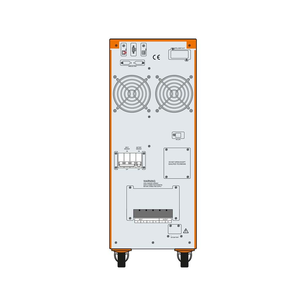 Makelsan Powerpack SE 10KVA 1F/1F (20X9AH) 5/10DK UPS