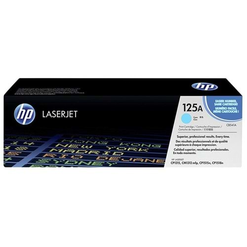 HP No 125A Mavi Lazer Toner CB541A