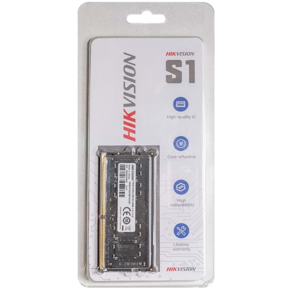 Hikvision HKED4162CAB1G4ZB1 16GB DDR4 3200MHz CL22 SODIMM RAM