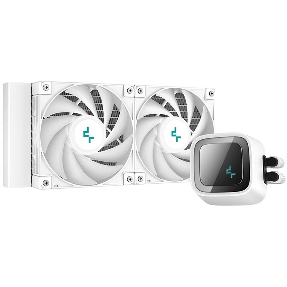 DEEPCOOL LS520 RGB 240mm Beyaz Sıvı Soğutma