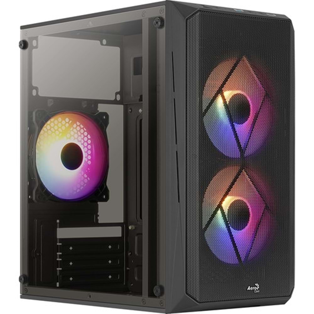 Aerocool AE-CS107 USB 3.0 Micro ATX/Mini ITX Siyah Kasa PSU Yok