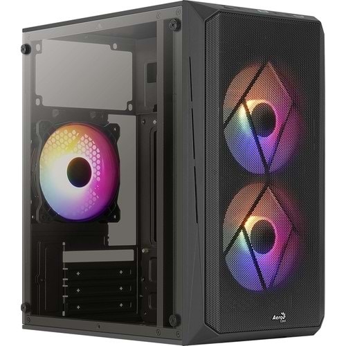 Aerocool AE-CS107 USB 3.0 Micro ATX/Mini ITX Siyah Kasa PSU Yok