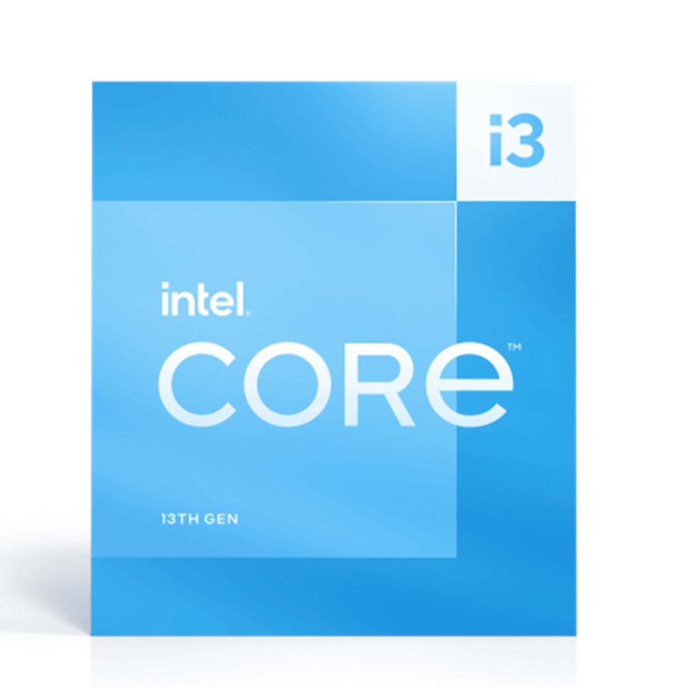 Intel Core i3-13100 12MB Box 1700P İşlemci