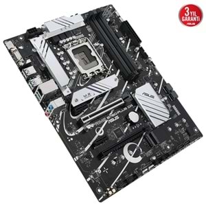 Asus PRIME B760-PLUS D4 DDR4 5066MHZ 1XVGA 1XHDMI 1XDP 3XM.2 USB 3.2 1700P ATX Anakart