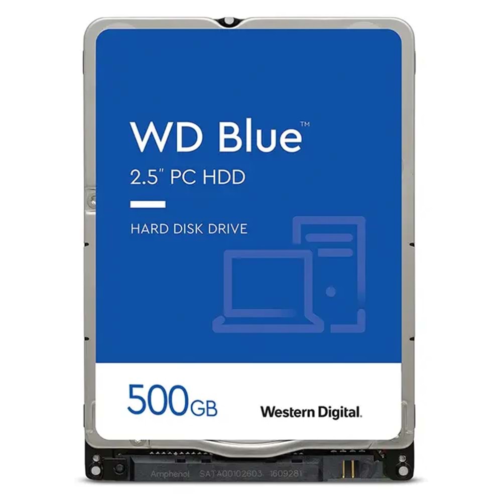 WD Blue PC Mobile Hard Disk 500GB WD5000LPZX