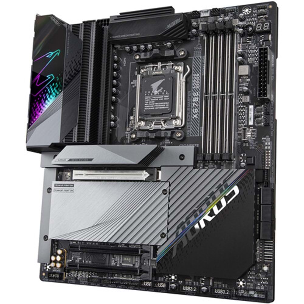 Gigabyte X670-E Aorus Master DDR5 5200MHZ HDMI Anakart