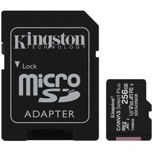 Kingston SDCS2 256GB Micro SD Class 10 Hafıza Kartı