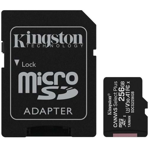 Kingston SDCS2 256GB Micro SD Class 10 Hafıza Kartı