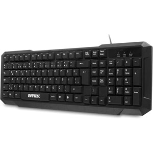 Everest KM-515 Siyah USB COMBO Q Standart Klavye Mouse Set