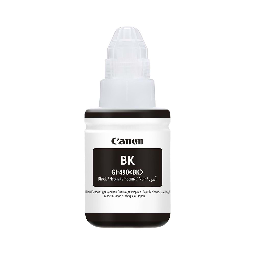 Canon GI-490 BK Siyah Kartuş
