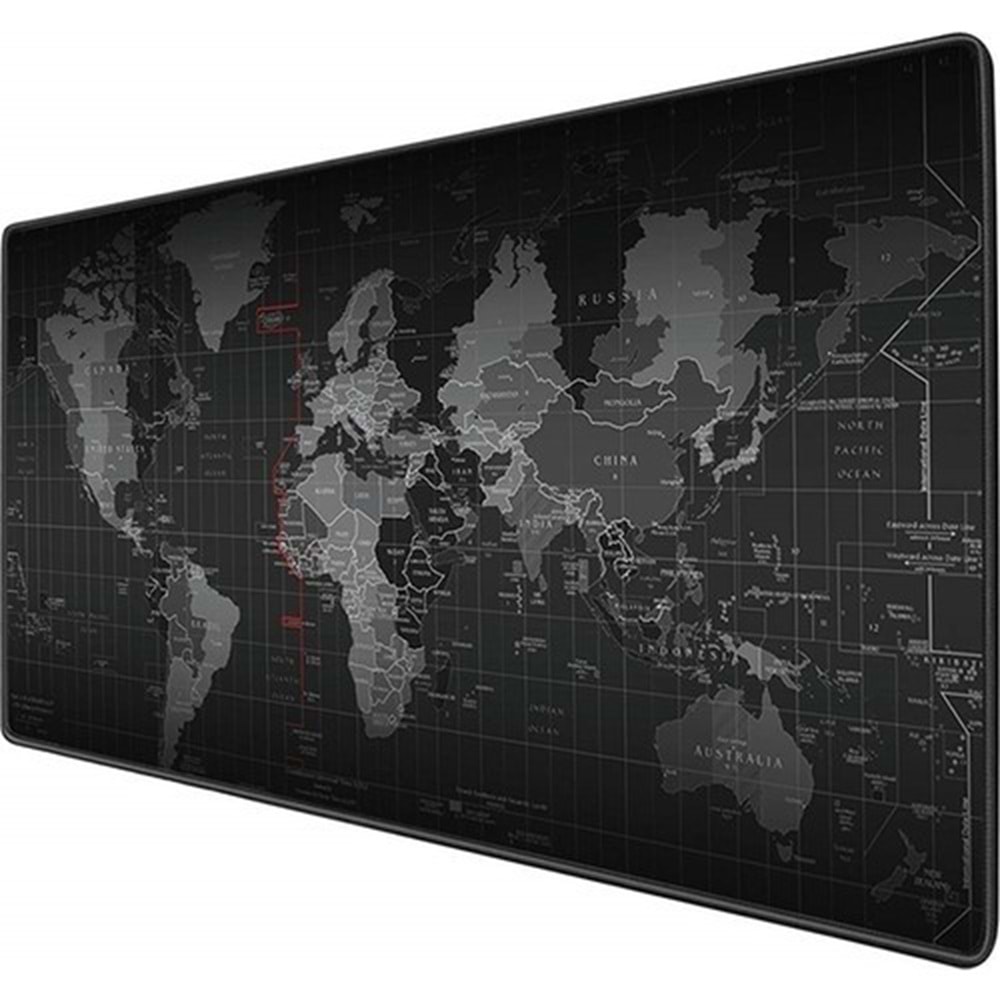 Oem Dünya Haritalı Oyuncu Mouse Pad 70 X 30 Cm