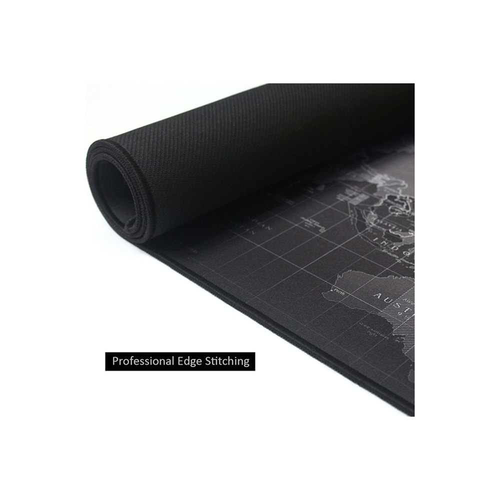 Oem Dünya Haritalı Oyuncu Mouse Pad 70 X 30 Cm