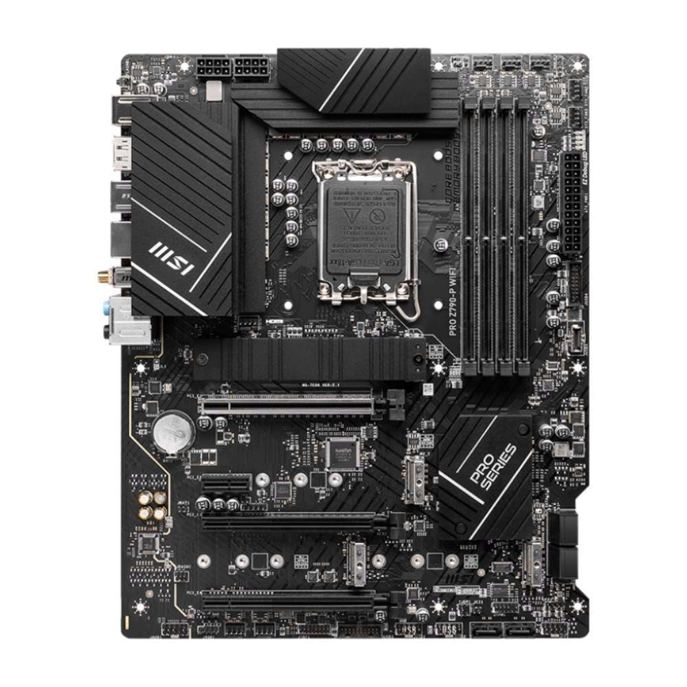 Msi Pro Z790-P Wifi DDR5 5400MHz 1XHDMI 1XDP 4XM.2 USB 3.2 ATX 1700P Anakart (12. ve 13. Nesil işlemci uyumlu)