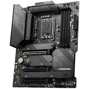 Msi Mag Z690 Tomahawk Wifi DDR5 6400MHz 1XHDMI 1XDP 4XM.2 USB 3.2 ATX 1700 Anakart (12. ve 13. Nesil işlemci uyumlu)