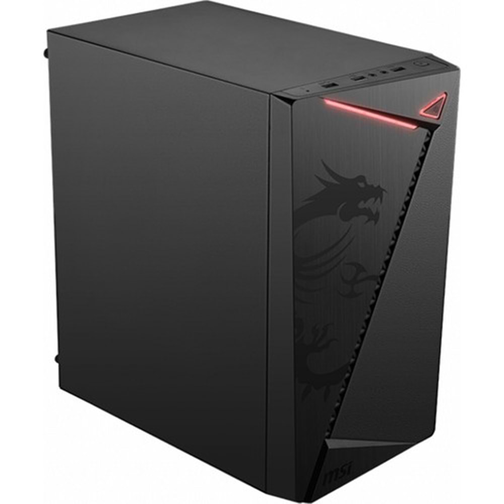 Msi Mag Shield M301 Temperli Cam Psu Yok Gaming Kasa