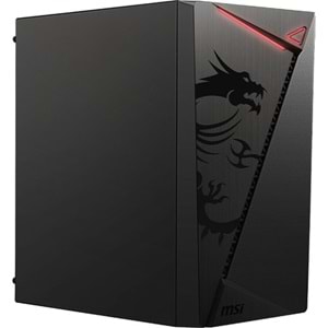 Msi Mag Shield M301 Temperli Cam Psu Yok Gaming Kasa