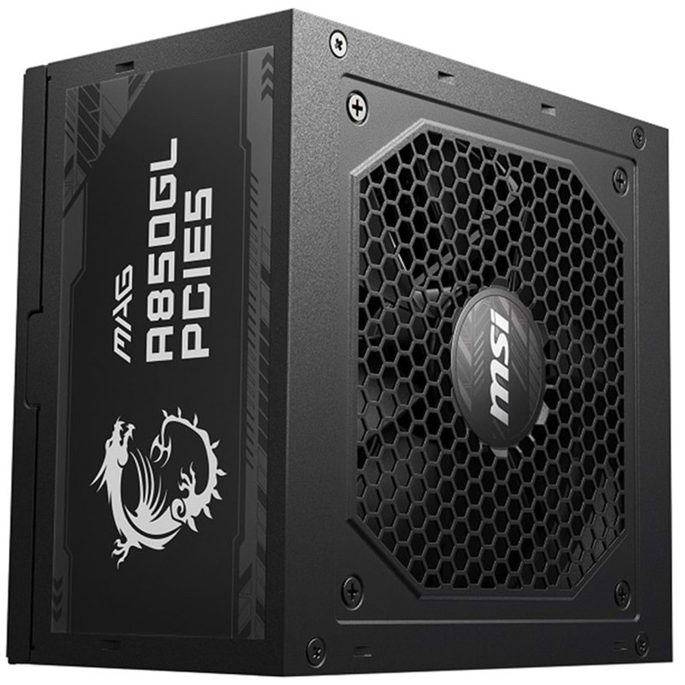Msi Mag A850GL Pcie5 850W 80+ Power Supply