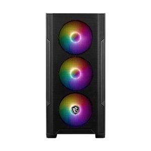 Msi Mag Forge M100A Temperli Cam ARGB Psu Yok Matx Gaming Kasa
